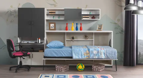 Star Girl Wall Bed