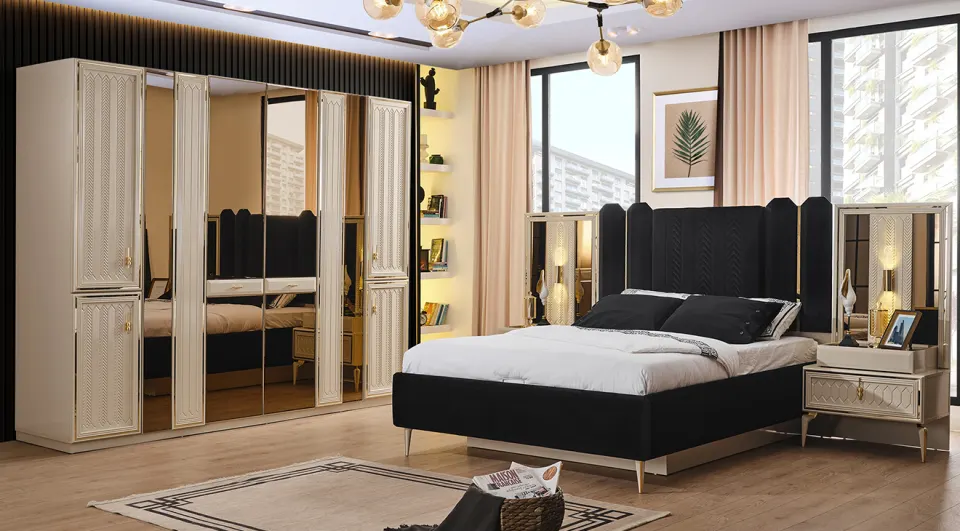 Velar 6 Door Bedroom Set