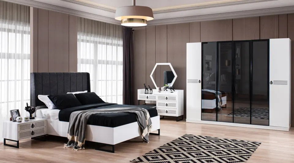 İdil White Bedroom Set