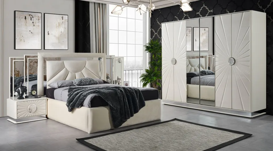 Kayra 6 Door Bedroom Set