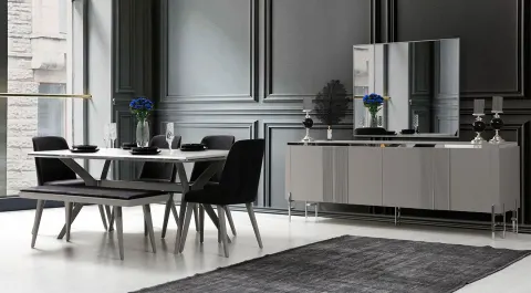 Alya Modern Dining Room Set