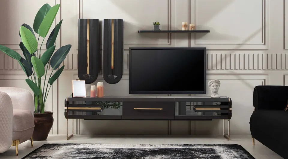 Royal Metal Leg Tv Unit