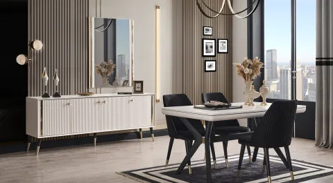 Lexus Modern Dining Room Set