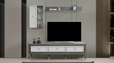 Marian Wooden Leg Tv Unit