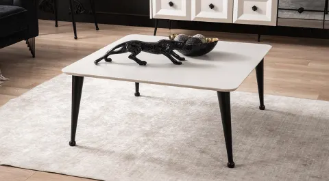 Carmen Wooden Leg Coffee Table