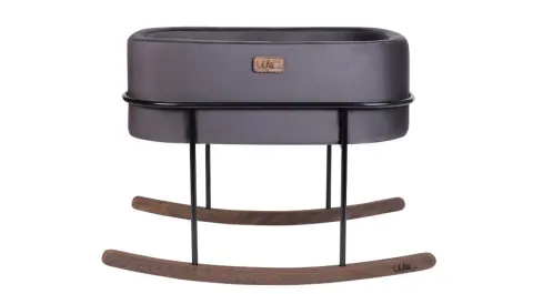 Will Beside Mother's Side Crib Anthracite Black