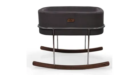 Will Beside Mother's Side Crib Anthracite Silver