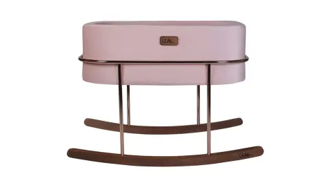 Will Beside Mother's Side Crib Light Pink Gold