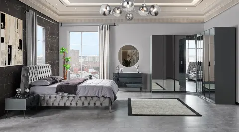Oslo Corner Wardrobe Bedroom Set