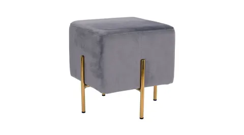 Dore Grey Pouf