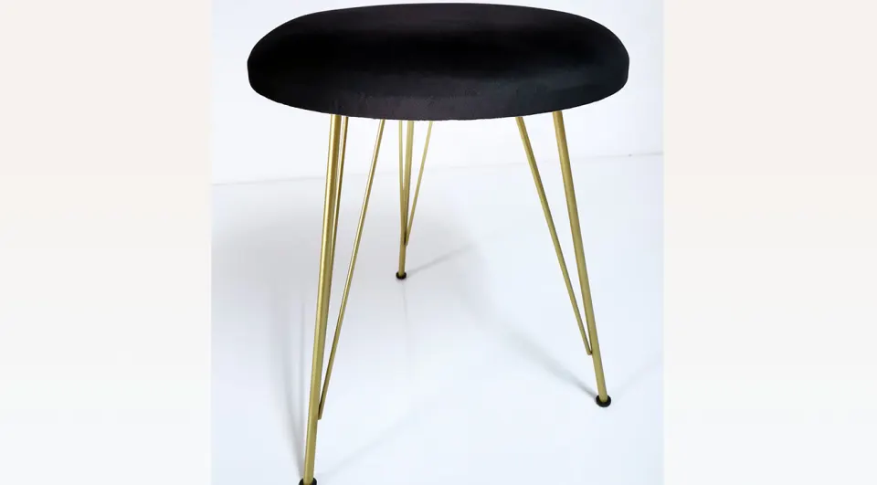 Intense Istanbul Black Pouf