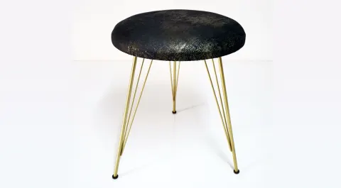 Intense Mix Black Pouf