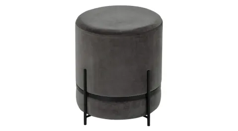 Ring Anthracite Pouf