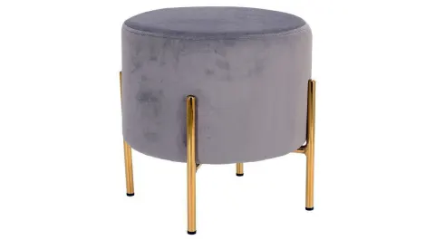 Ronda Anthracite Pouf
