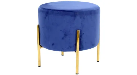 Ronda Blue Pouf
