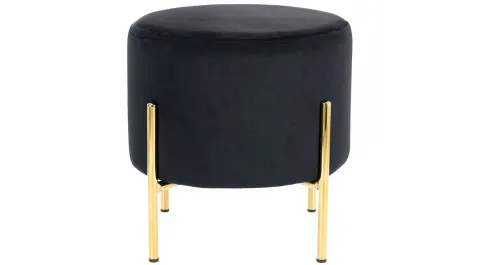 Ronda Black Pouf
