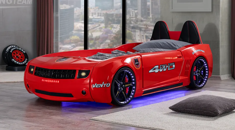 Camaro Seat Red