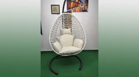 Bodrum Single Swing (White)