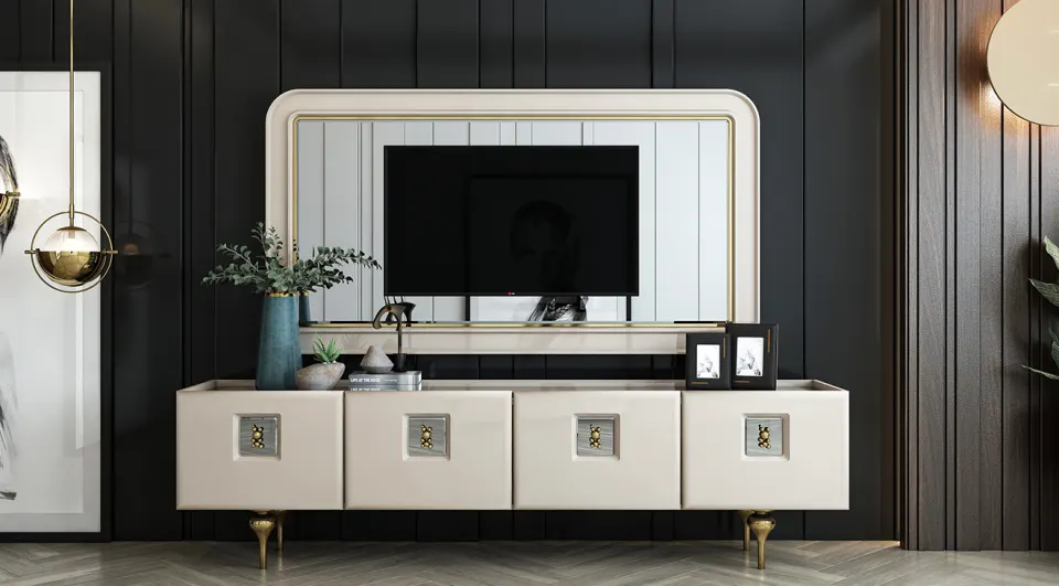 Latte Modern Tv Unit