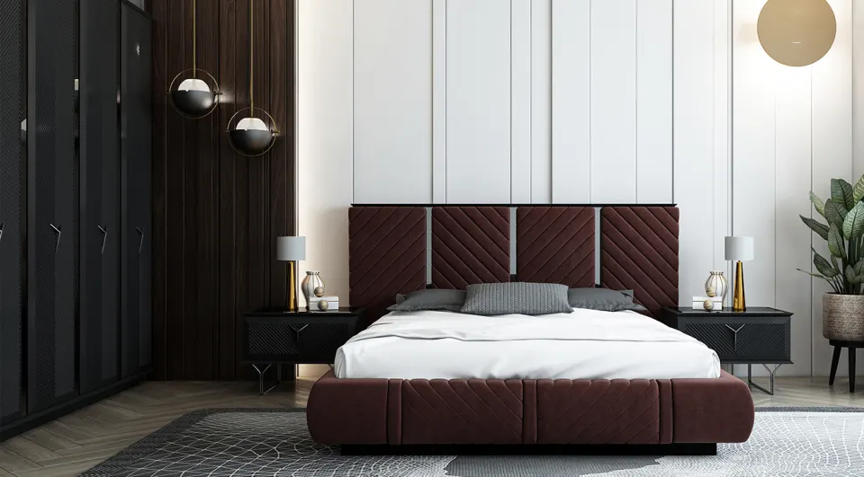 Nova Anthracite Bedroom Set