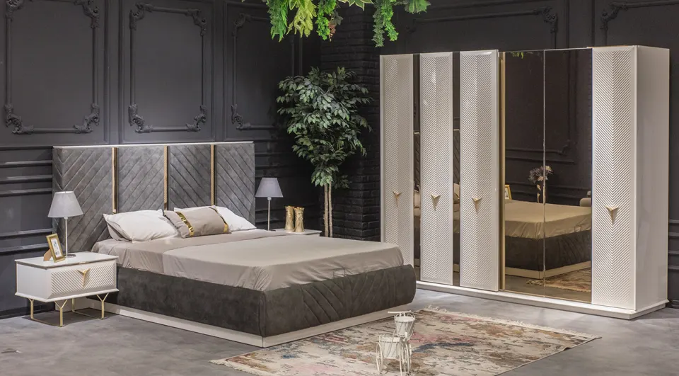 Nova Sliding Door Bedroom Set