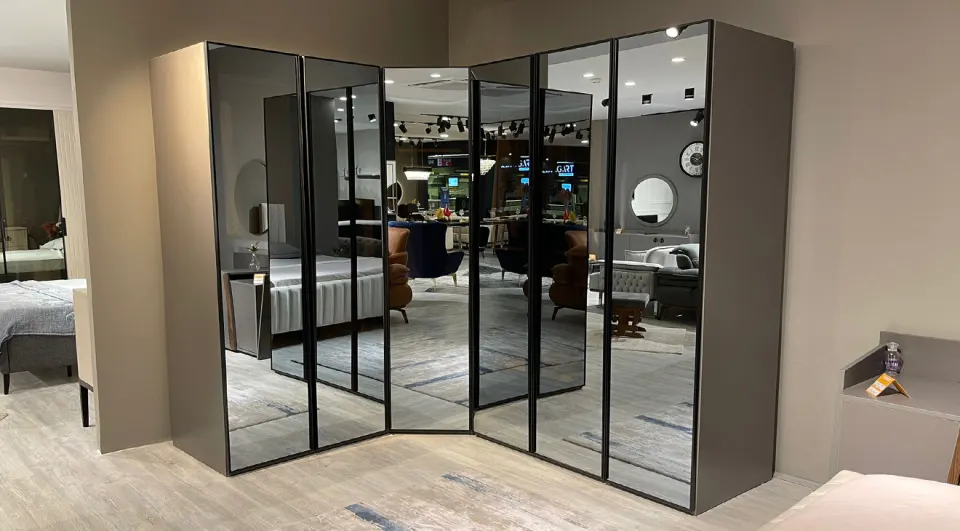Idil Corner Wardrobe