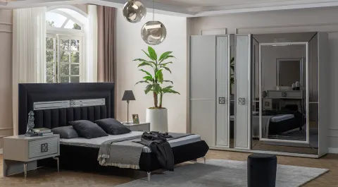 Prada Sliding Door Bedroom Set