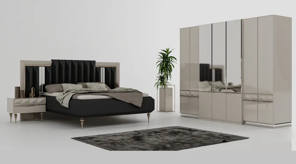 Zen 6 Door Bedroom Set