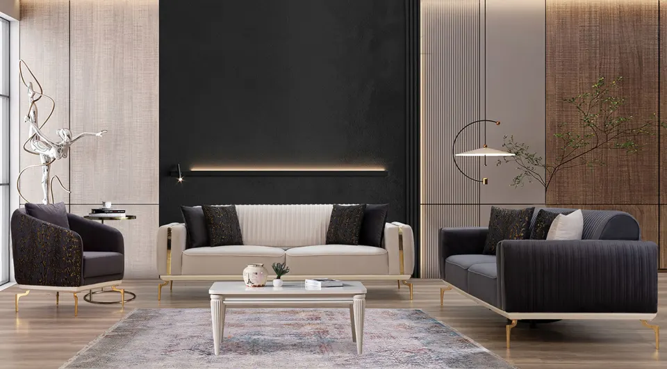 Asel  Sofa Set