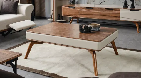 Legno Wooden Leg Coffee Table