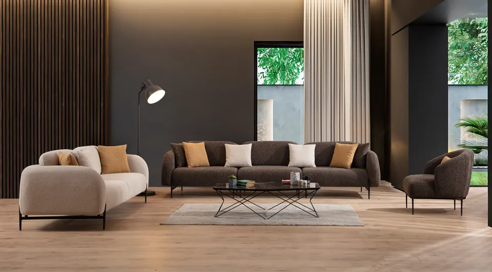 Valencia Modern Sofa Set