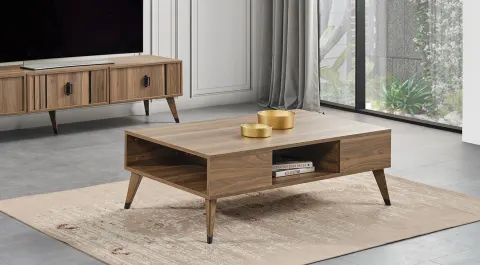 Bella Walnut Coffee Table