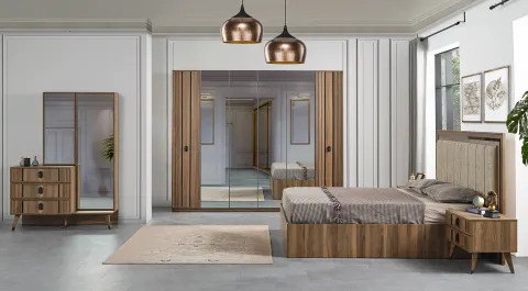 Bella 6 Door Bedroom Set