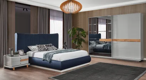 Paris Sliding Door Bedroom Set