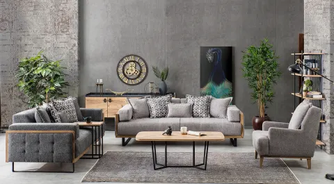 Loft Bed Modern Sofa Set