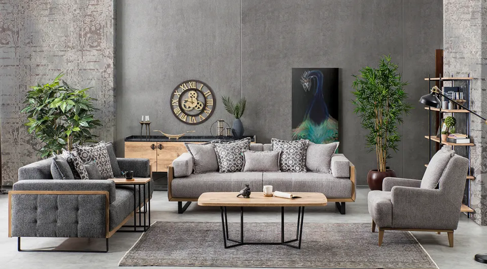 Loft Bed Modern Sofa Set