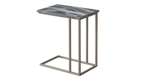 Loft Gold Metal Leg Side Table
