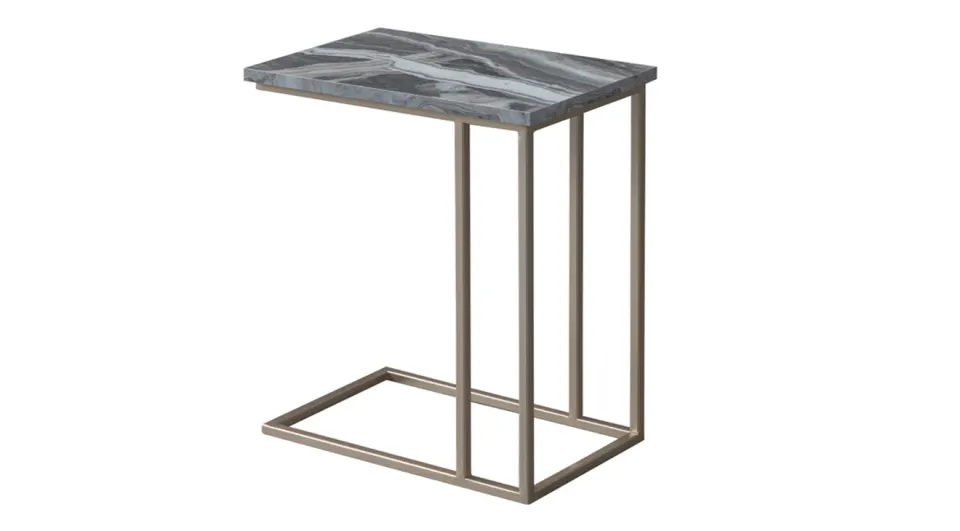 Loft Gold Metal Leg Side Table
