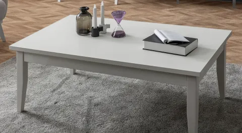 Urban Cream Wooden Leg Coffee Table