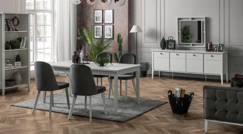 Urban Wooden Leg Dining Room Set