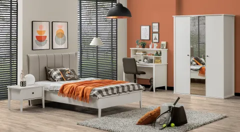 Urban Cream 3 Doors Young Room Set