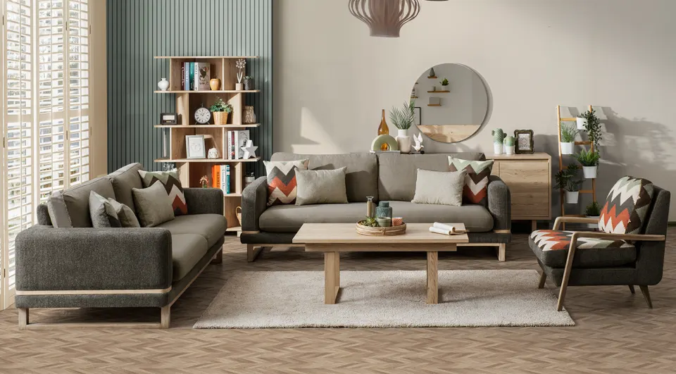 Vega Modern Sofa Set