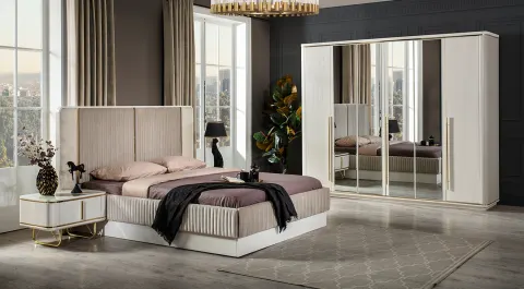 New Paris 6 Door Bedroom Set