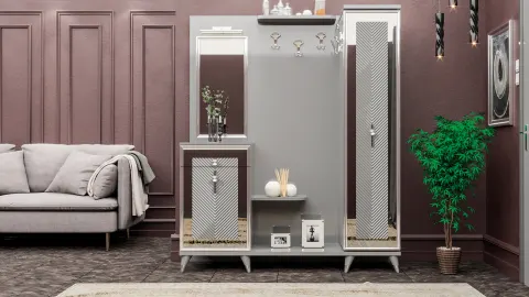 Diamond Coat Rack