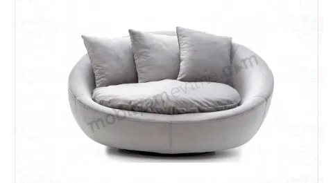 Loca Velvet Round Bergere 2