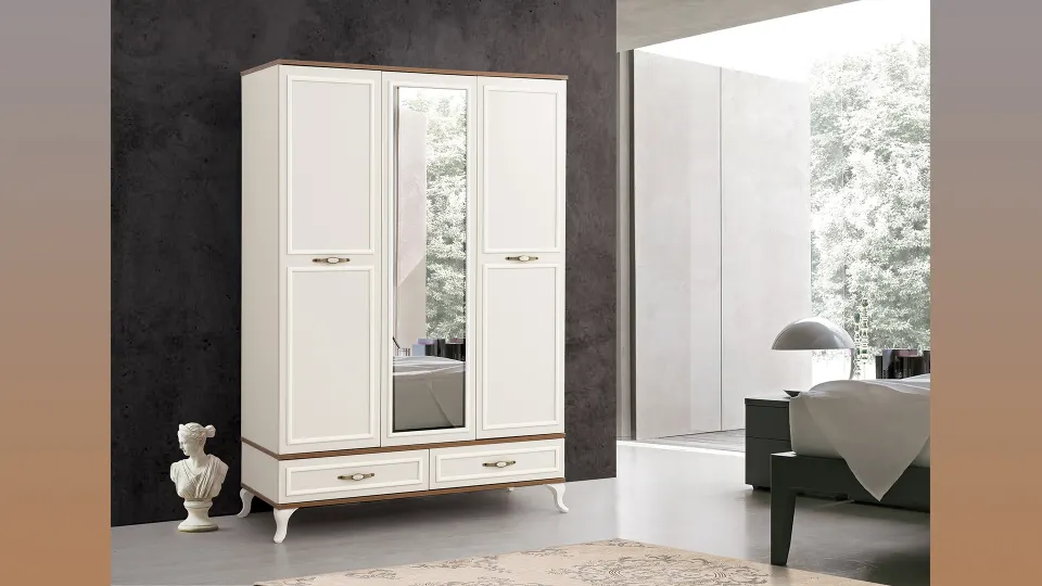 Efes 3 Doors Wardrobe