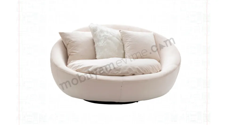 Loca Velvet Round Bergere 4