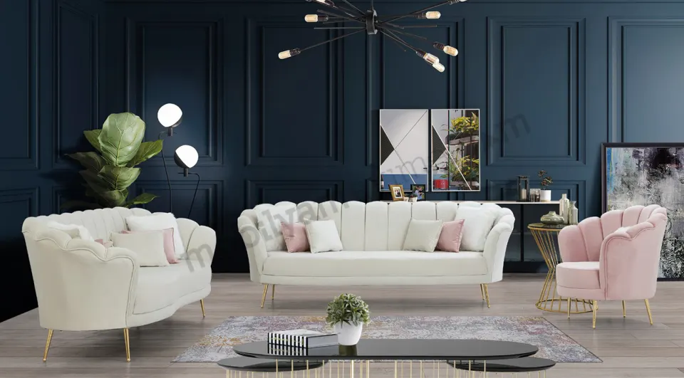 Flower Tea Armchair Set 2