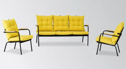Bey Yellow Balcony Set