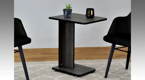 Babil Wheeled  Side Table